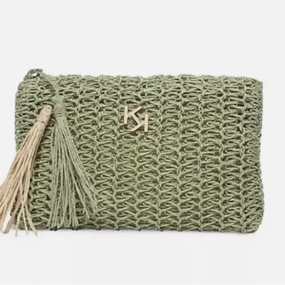 KIKO Milano GREEN ME Makeup Cosmetic Bag Purse